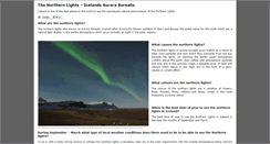 Desktop Screenshot of icelandnorthernlights.com